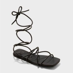 Women's Meena Lace-Up Sandals - A NWT
New Day Black 🆕